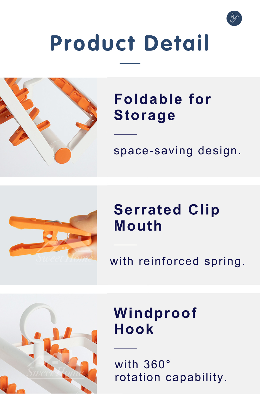 KL018 Foldable Multi-Functional Drying Rack -8